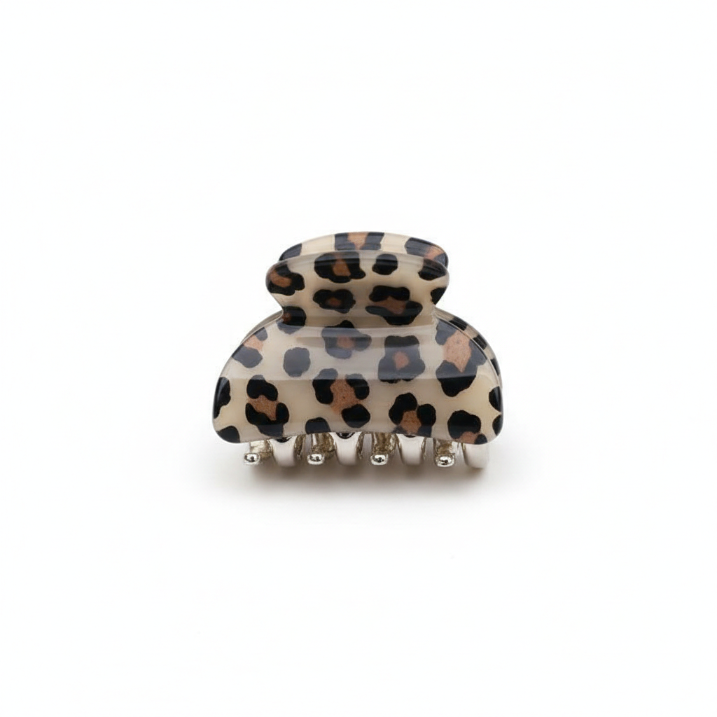 Haarspange | Leopard - Cappuchino Optik