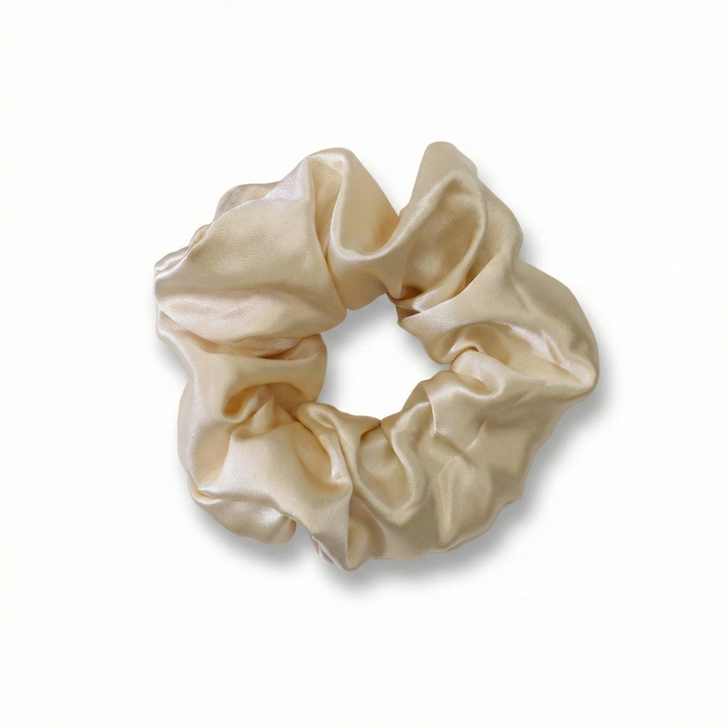 Premium Seiden Scrunchie | Haarpflege und Haarbruch Schutz | 100% Maulbeerseide