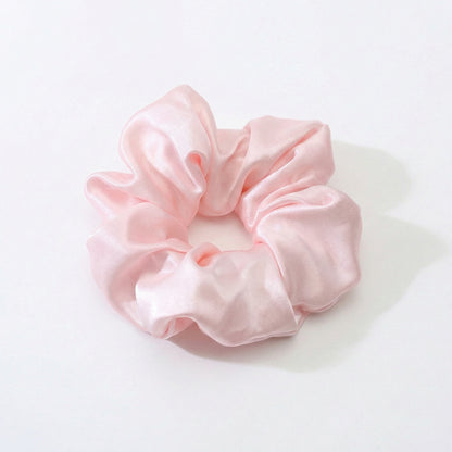 Premium Seiden Scrunchie | Haarpflege und Haarbruch Schutz | 100% Maulbeerseide