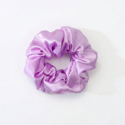 Premium Seiden Scrunchie | Haarpflege und Haarbruch Schutz | 100% Maulbeerseide