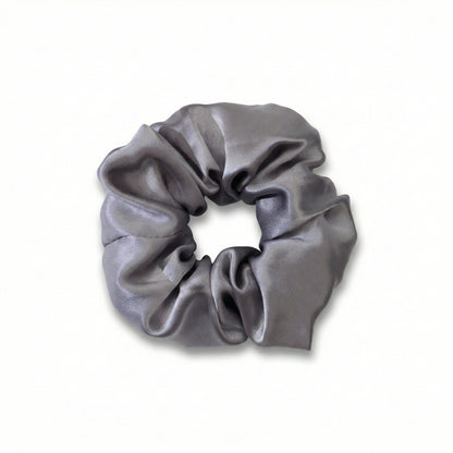 Premium Seiden Scrunchie | Haarpflege und Haarbruch Schutz | 100% Maulbeerseide